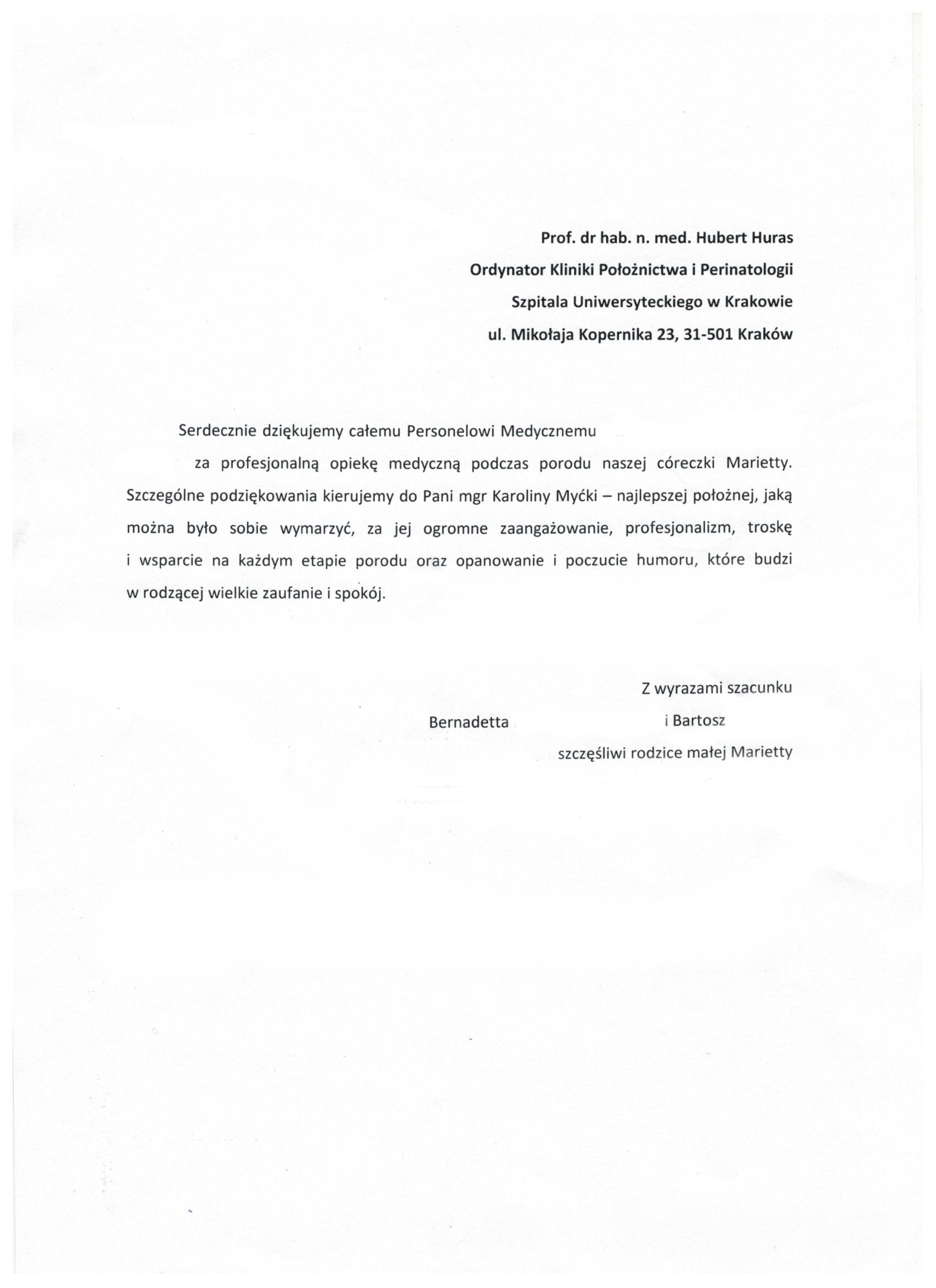 Obraz podziękowania