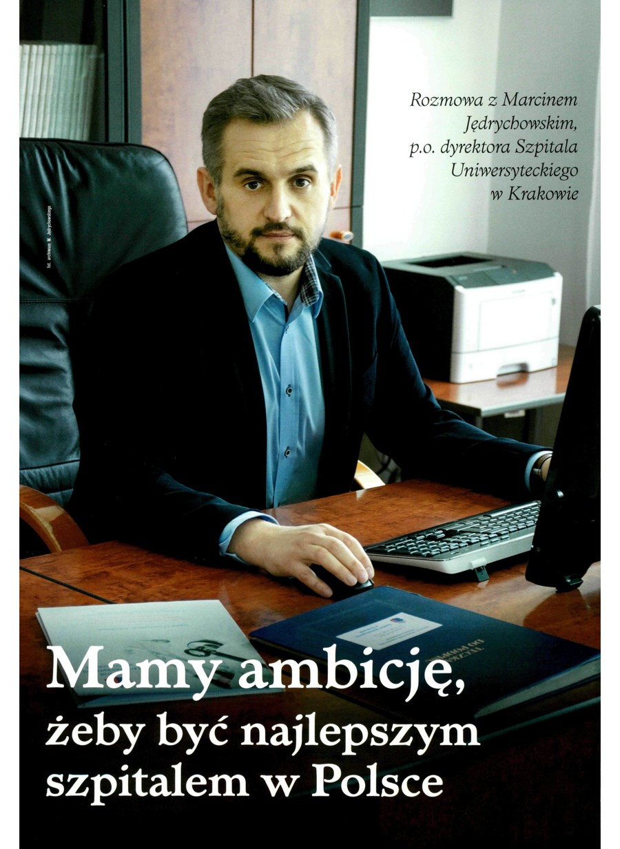 mamy ambicje zeby byc najlepszym szpitalem w polsce