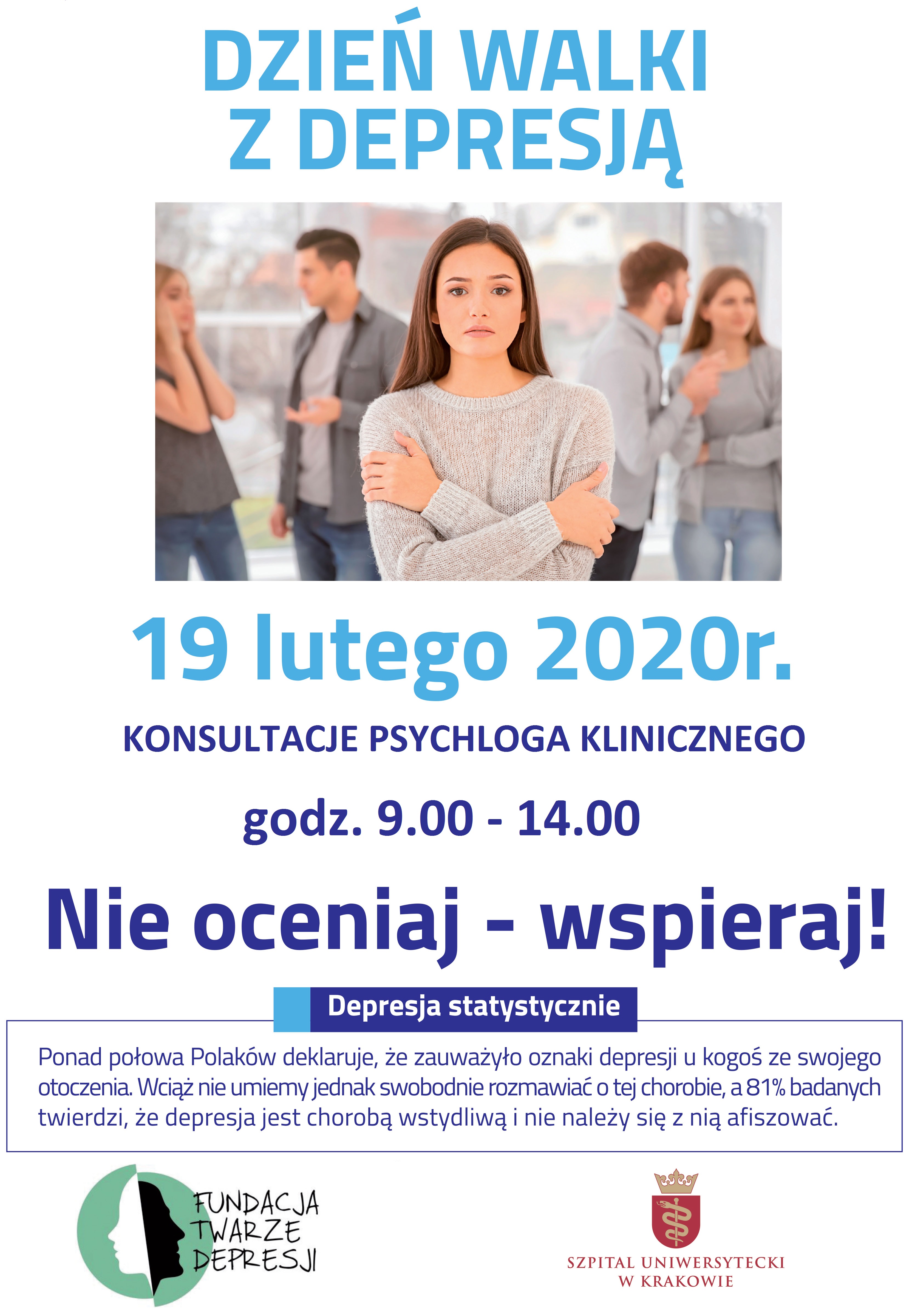 Plakat Walka z Depresją