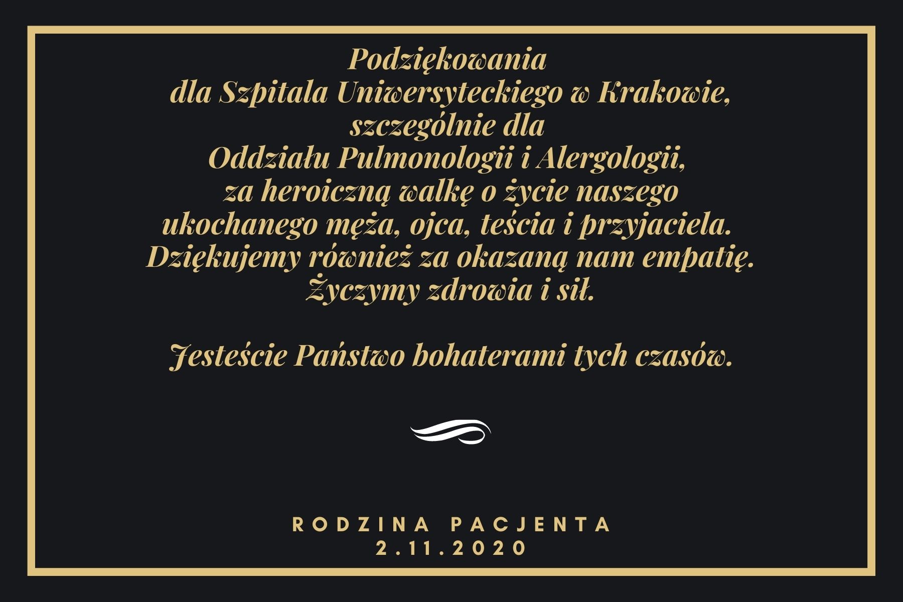 PODZIEKOWANIA