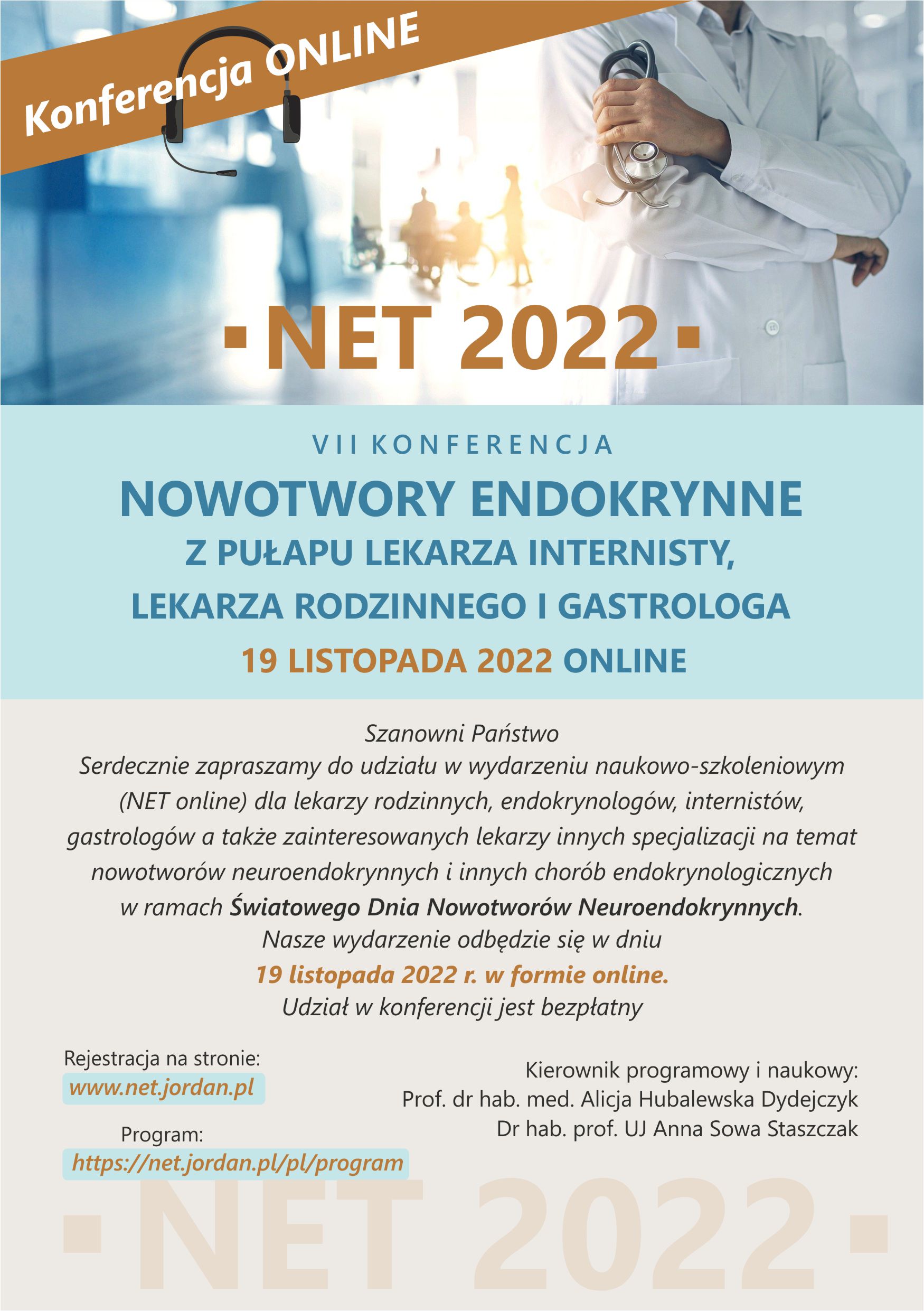 zaproszenie NET online 2022