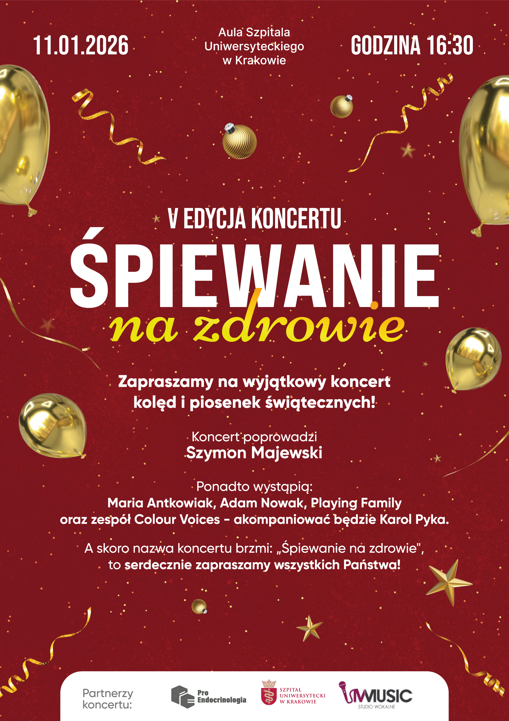 Spiewanie na zdrowie 2026 plakat