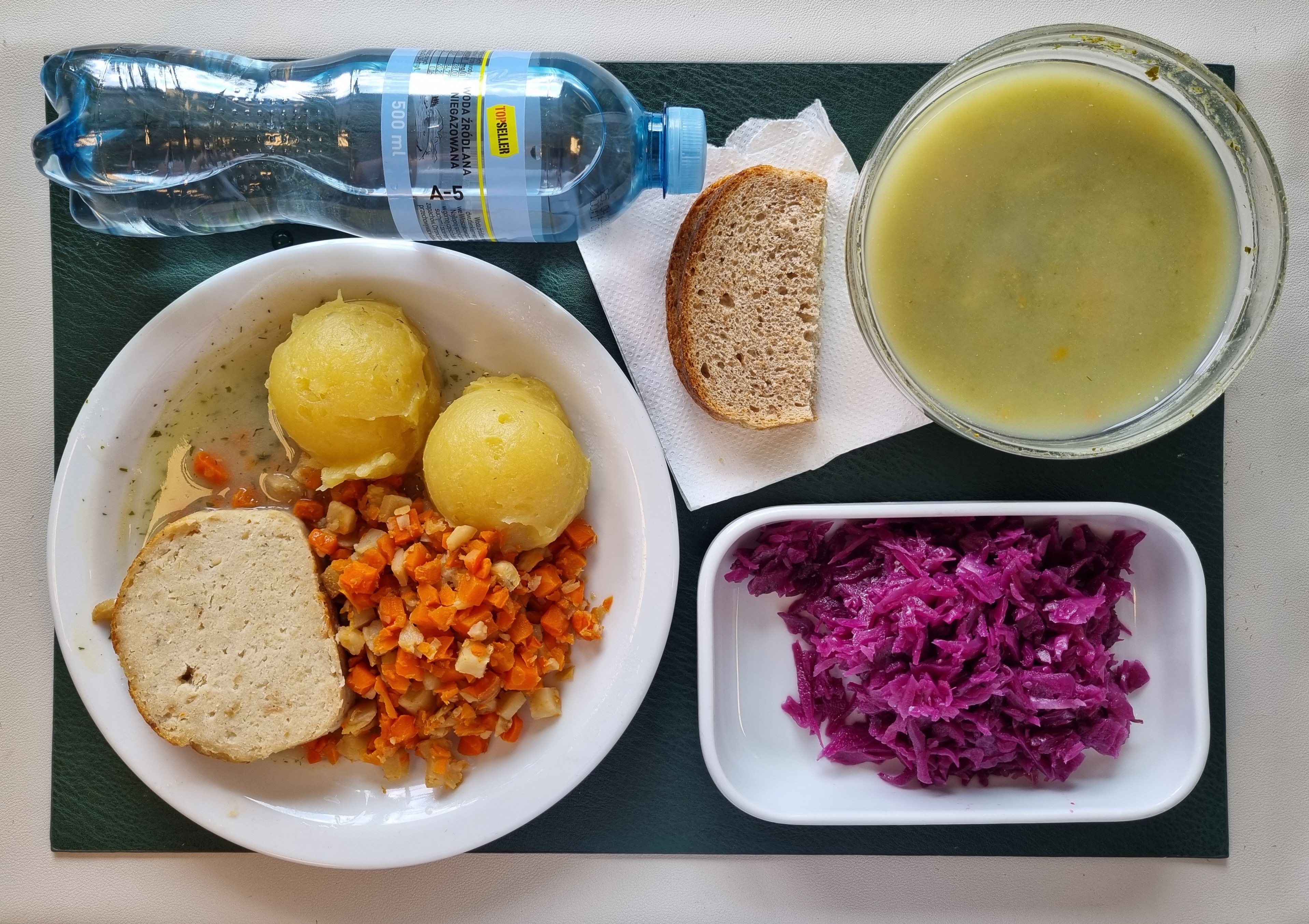 dobry posiłek obiad - dieta bogatoresztkowa