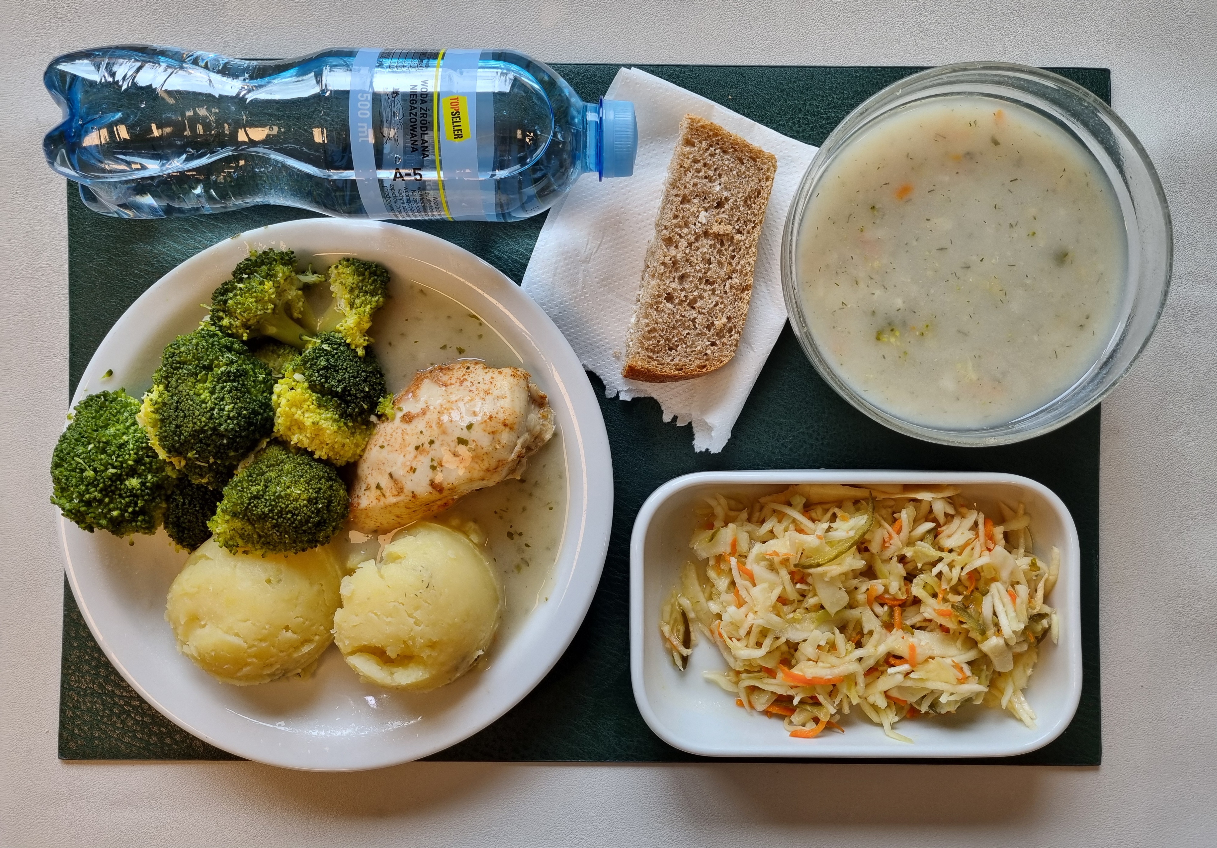 dobry posiłek obiad - dieta bogatoresztkowa