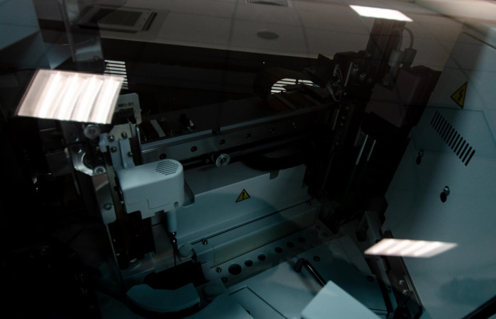 Sprzęt Zakładu Diagnostyki - zbliżenie na detale