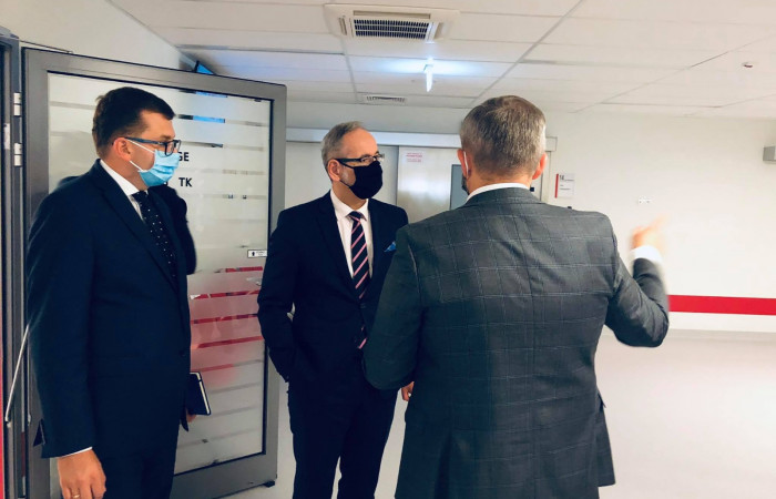 Marcin Jędrychowski, Dyrektor SU i Minister Zdrowia, Adam Niedzielski 