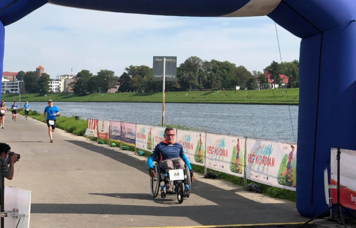 Bieg Kordian - uczestnicy na mecie