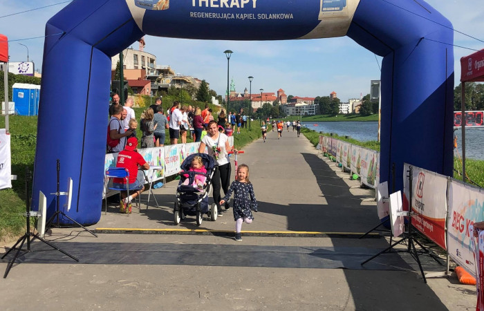 Bieg Kordian - uczestnicy na mecie