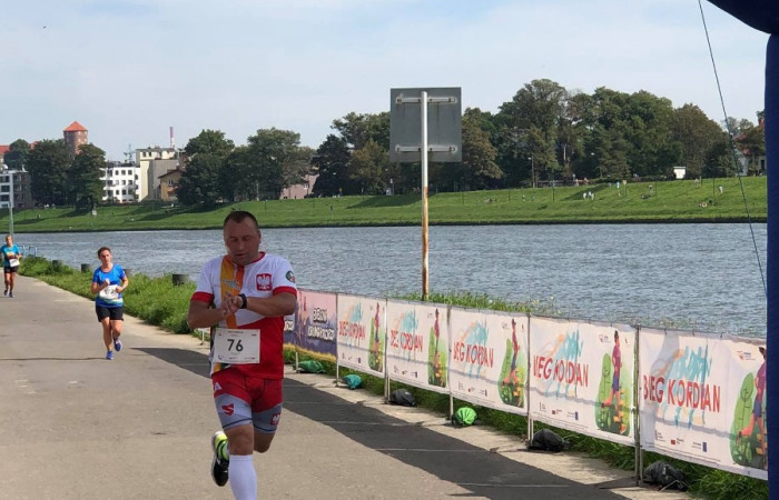 Bieg Kordian - uczestnicy na mecie