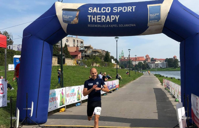 Bieg Kordian - uczestnicy na mecie