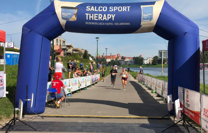 Bieg Kordian - uczestnicy na mecie