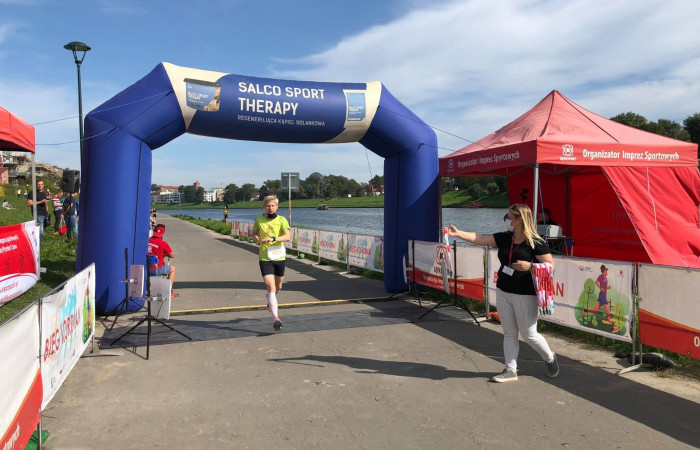 Bieg Kordian - uczestnicy na mecie