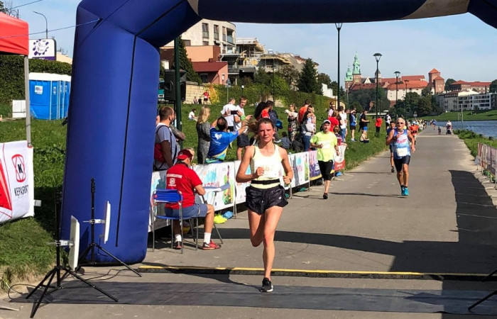 Bieg Kordian - uczestnicy na mecie