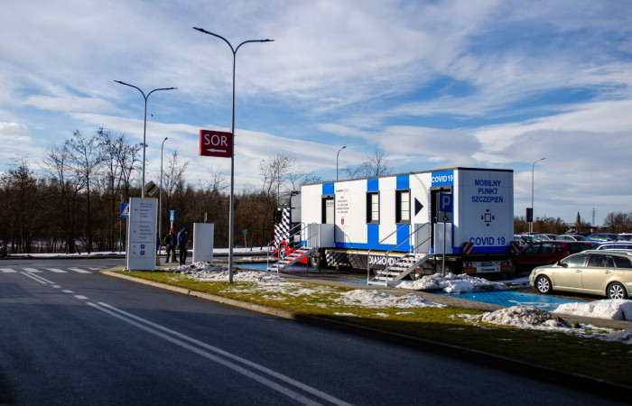 prototyp Mobilnego Punktu Szczepień przeciw Covid-19