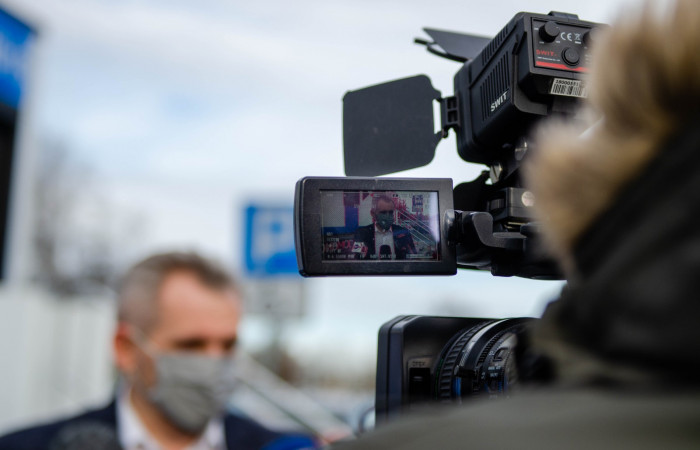 Marcin Jędrychowski, Dyrektor Szpitala Uniwersyteckiego odpowiada na pytania dziennikarzy