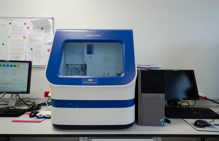 Sprzęt Zakładu Diagnostyki Hematologicznej i Genetyki - zbliżenie