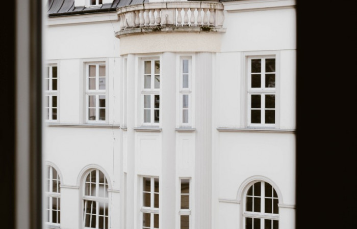 widok z okna O/K Położnictwa i Perinatologii Archiwum SU