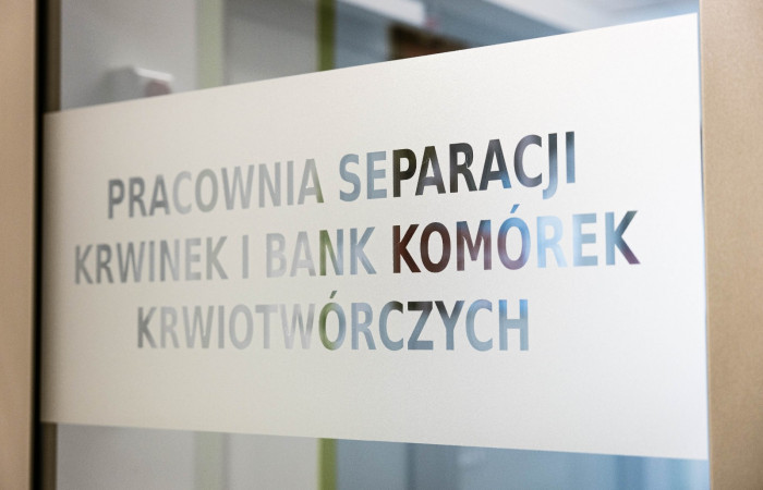 Nowa Siedziba Pracowni Separacji Krwinek i Banku Komórek Krwiotwórczych NSSU ul. Jakubowskiego 2