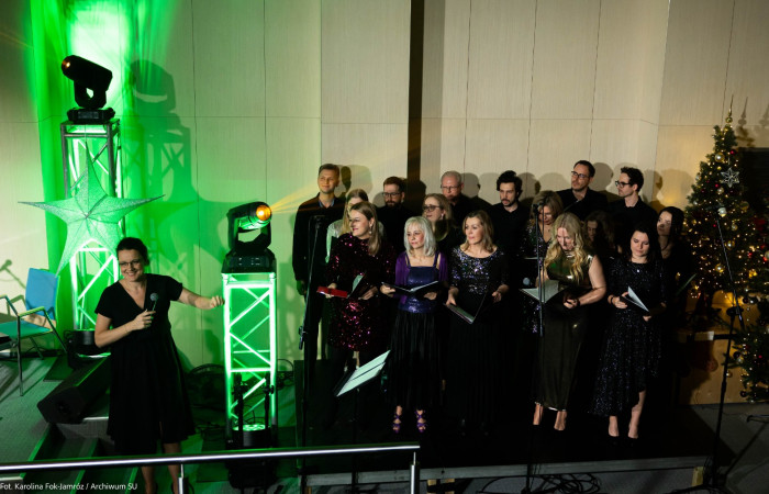 Koncert kolęd w Auli Głównej NSSU: 