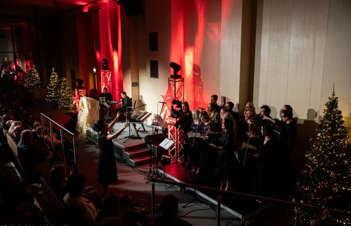 Koncert kolęd w Auli Głównej NSSU: 