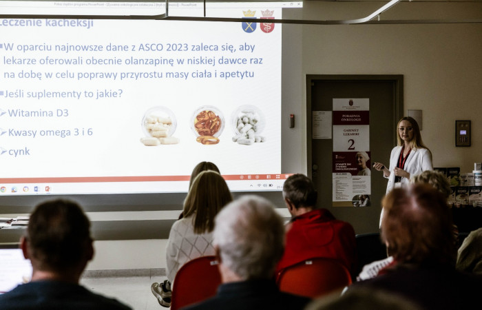 Spotkanie z Pacjentami podczas Dni Otwartych Żywienia Onkologicznego