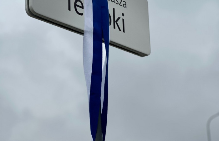 uroczystość otwarcia ronda im. profesora Tempki