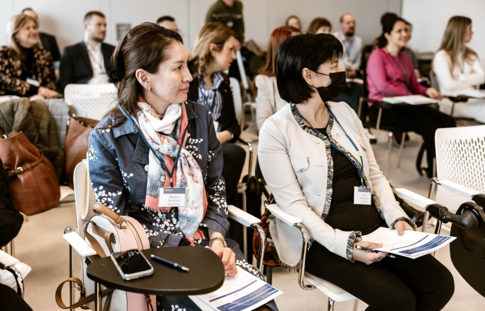 Uczestnicy szkolenia w sali wykładowej NSSU