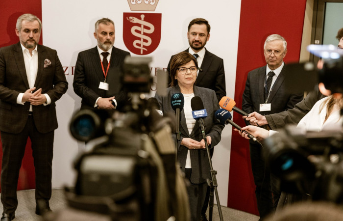 Briefing prasowy - Ministra Zdrowia Izabela Leszczyna