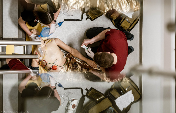 Zespół SWIT w trakcie szkolenia