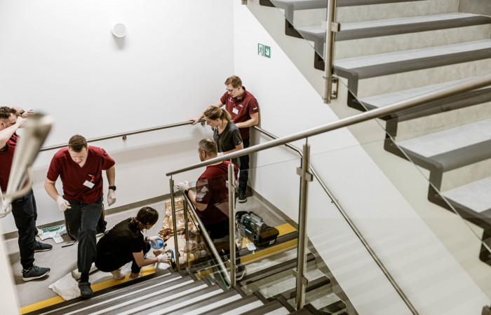 Zespół SWIT w trakcie szkolenia