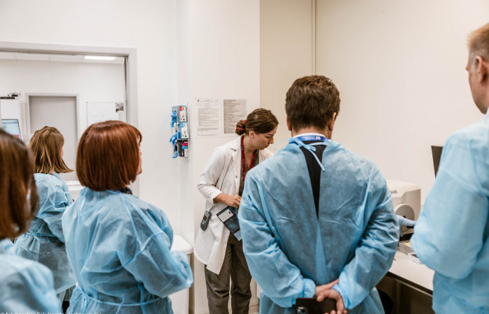 Wizyta w Zakładzie Patomorfologii 