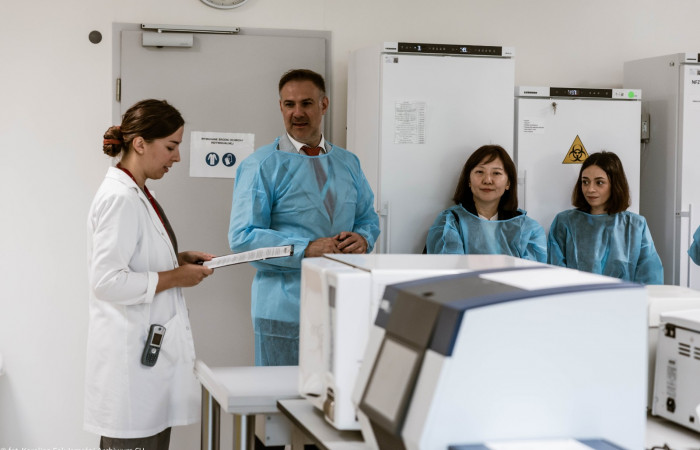 Wizyta w Zakładzie Patomorfologii 