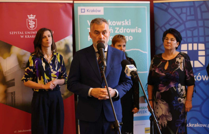 prof. Maciej Pilecki konferencja otwarcia Human Week - 6 edycja