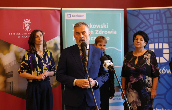 prof. Maciej Pilecki konferencja otwarcia Human Week - 6 edycja