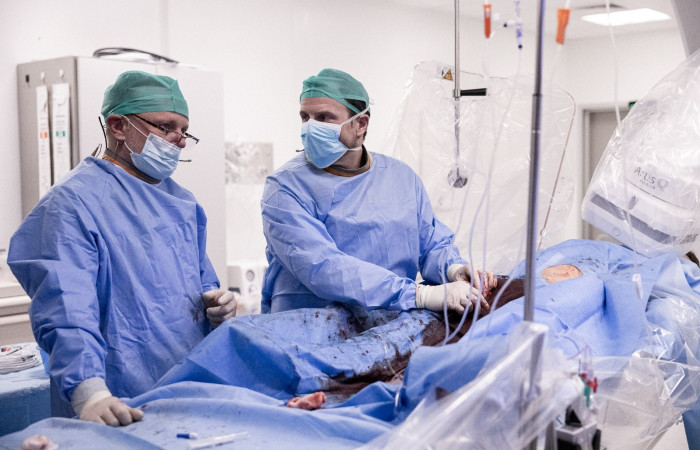 Operacja udrożnienia przewlekłych okluzji tętnic