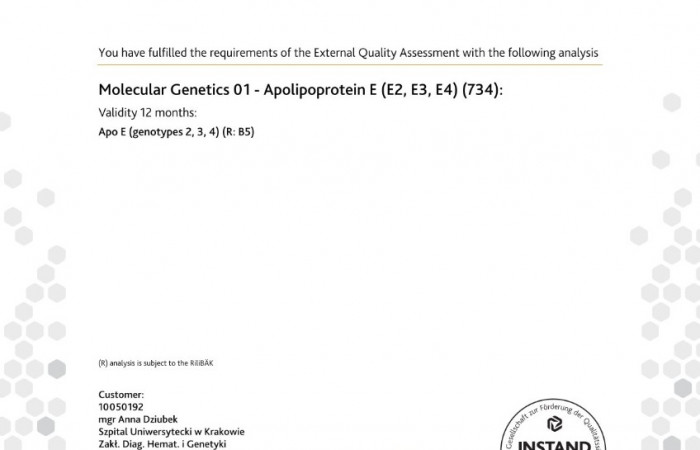 INSTAND_certificate_Apoliprotein_2025 01