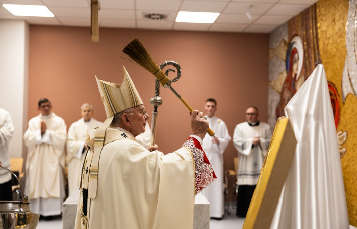 Poświęcenie Kaplicy pw. Pana Jezusa Miłosiernego
