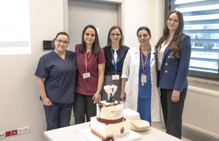 Obchody tysiecznej operacji systemem robotycznym daVinci