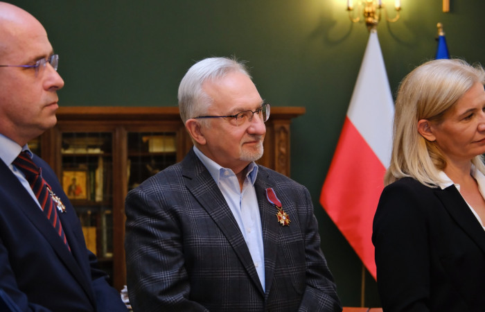 wręczenie Złotych i Srebrnych Krzyżów Zasługi