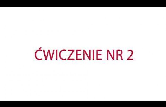 Poradnia Prehabilitacyjna - ćwiczenie numer 2
